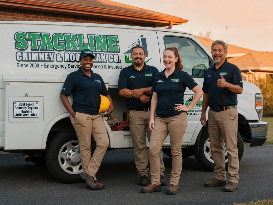 Chimney flashing repair company in Hendersonville, NC